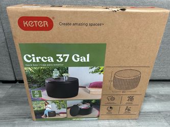 New-Keter Circa 37 Gallon Outdoor Deck Box