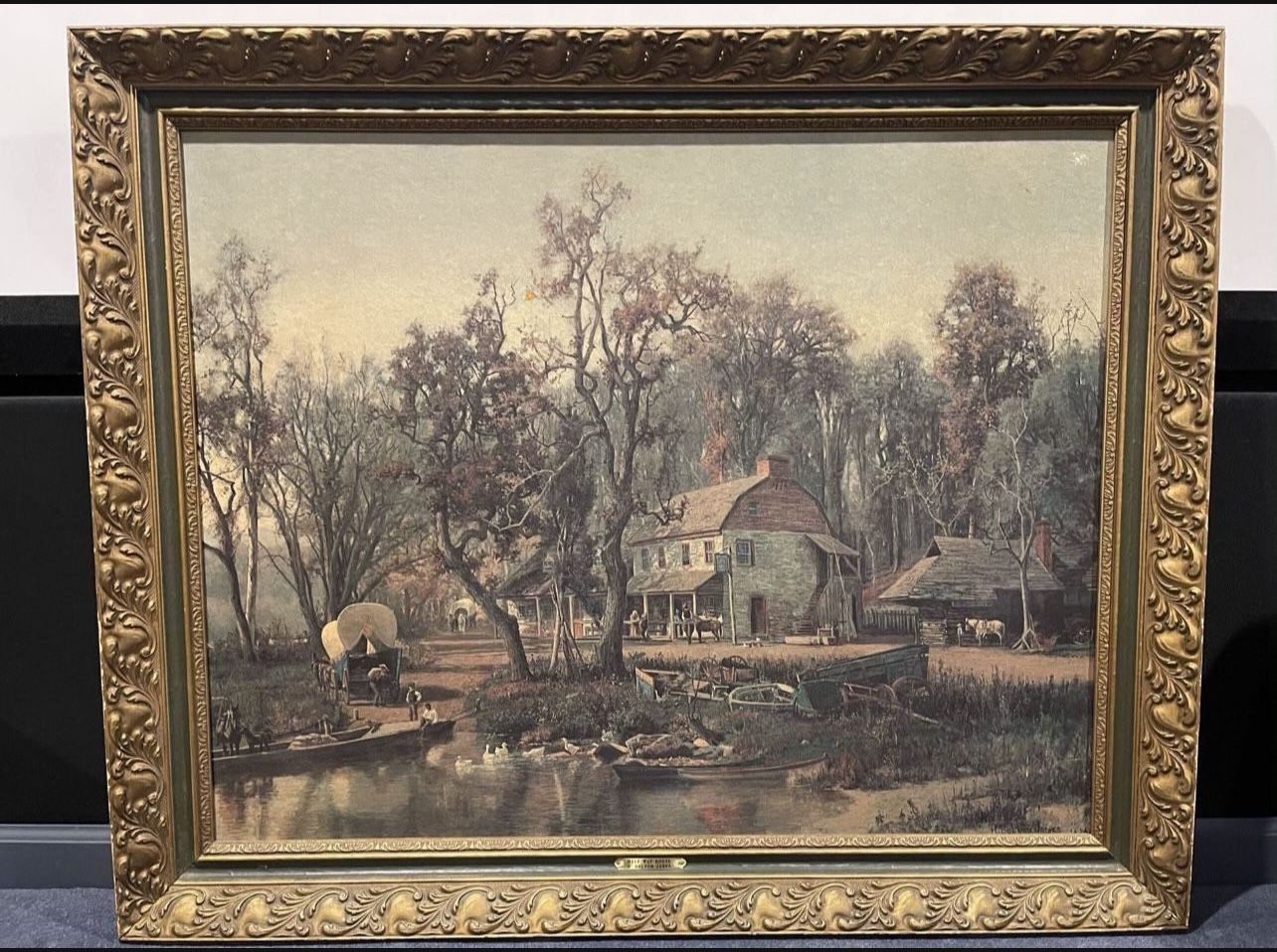 Antique Half Way House By H. Bolton Jones