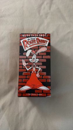 Vintage 1987 Masudaya Roger Rabbit Japanese Wind-Up Toy With Box