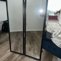 2 Full Body Mirrors 