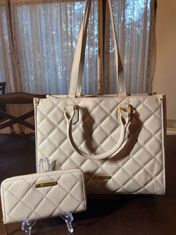 JOY Leather Quilted Handbag NEW