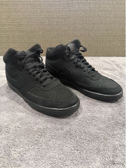 Nike Court Vision Triple Black size 10