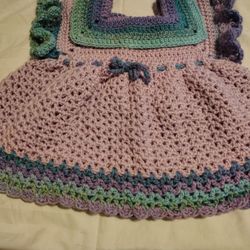Hand Made Crochet Baby Dress