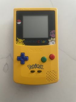 Gameboy Color Pokemon Edition