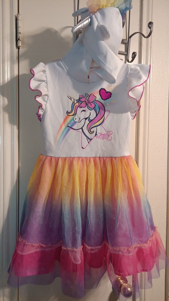 Unicorn Dress Size 6