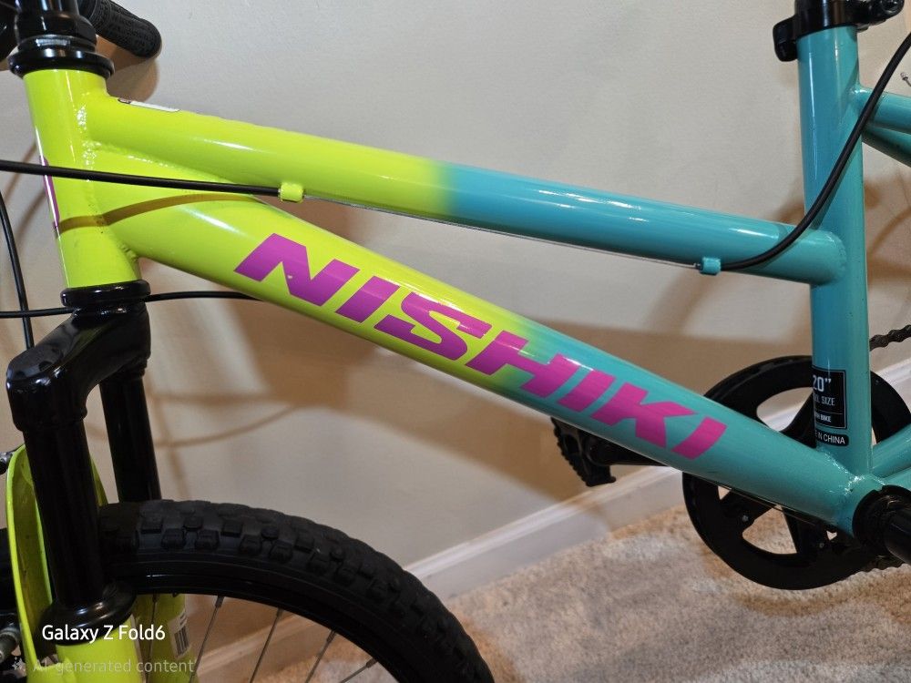 Nishiki - Pueblo,  20'  with 7-speed, Kids Bike (20" wheels!)