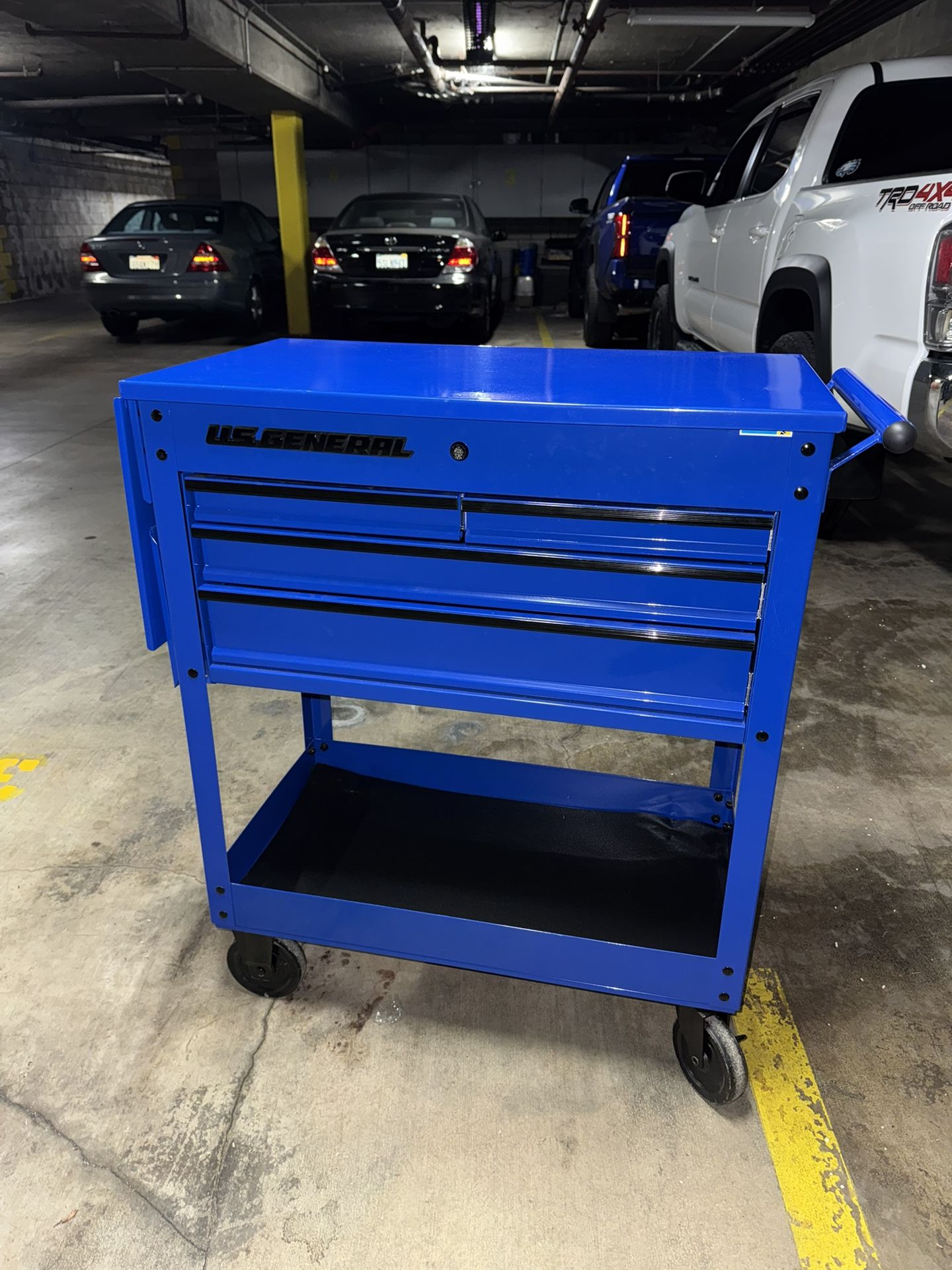 US General 4 Drawer Tool Cart