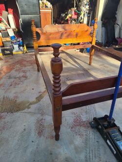 ANTIQUE BED FRAME VERY OLD