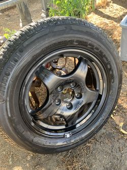 225/60R16 Mercedes Spare Wheel.