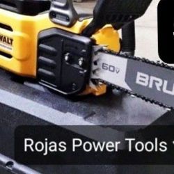 FLEXVOLT 60V CHAINSAW  20 IN 