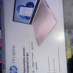HP Laptop Brand New In Pink 