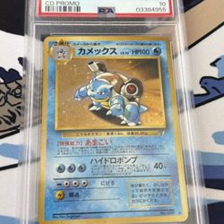 Pokemon Blastoise CD Promo PSA 10