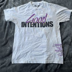 Nav x Vlone Good intentions tee Size medium