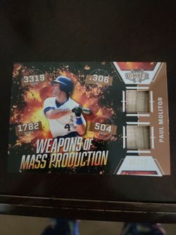 2022 Leaf Lumber "Weapons of Mass Production" Paul Molitor
