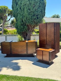 Mid century bedroom set