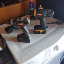 2 Drills No Charger