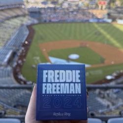 Freddie Freeman LA Dodgers Championship Ring