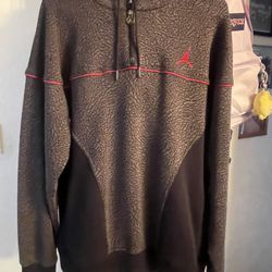 Jordan 3 Fleece Jacket Sweatshirt Elephant Print 