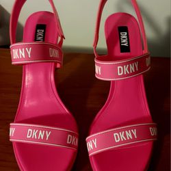 DKNY Hot Pink Sexy Summer Shoes