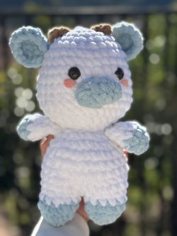 Standing Cow 🐮 Handmade 🧶 Crochet 🧶 Plushie 