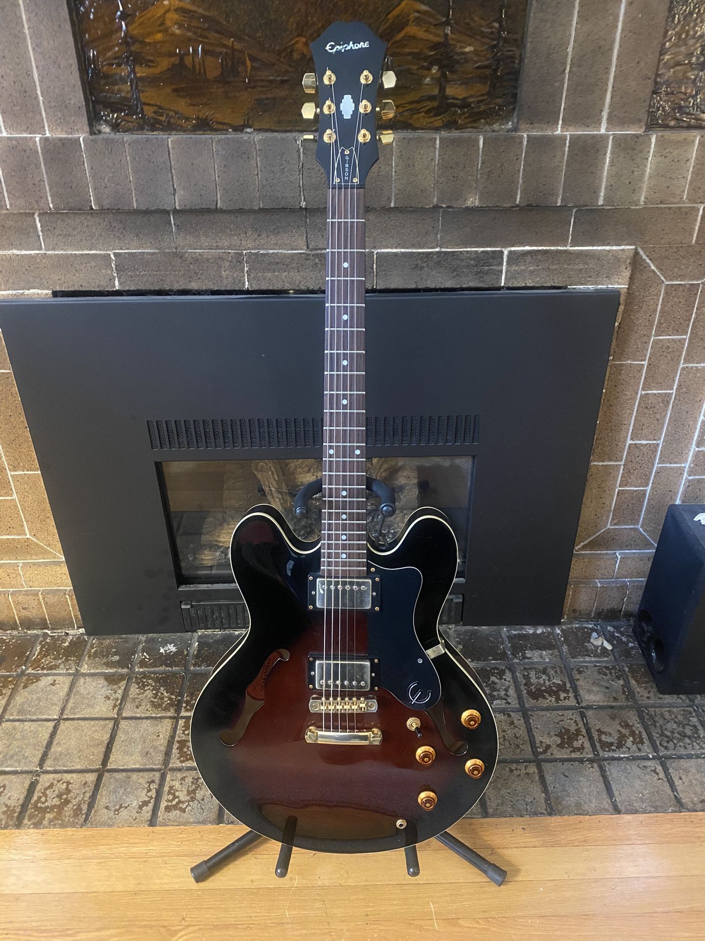1998 Made in Korea. Epiphone ES335 Dot Deluxe in near mint condition
