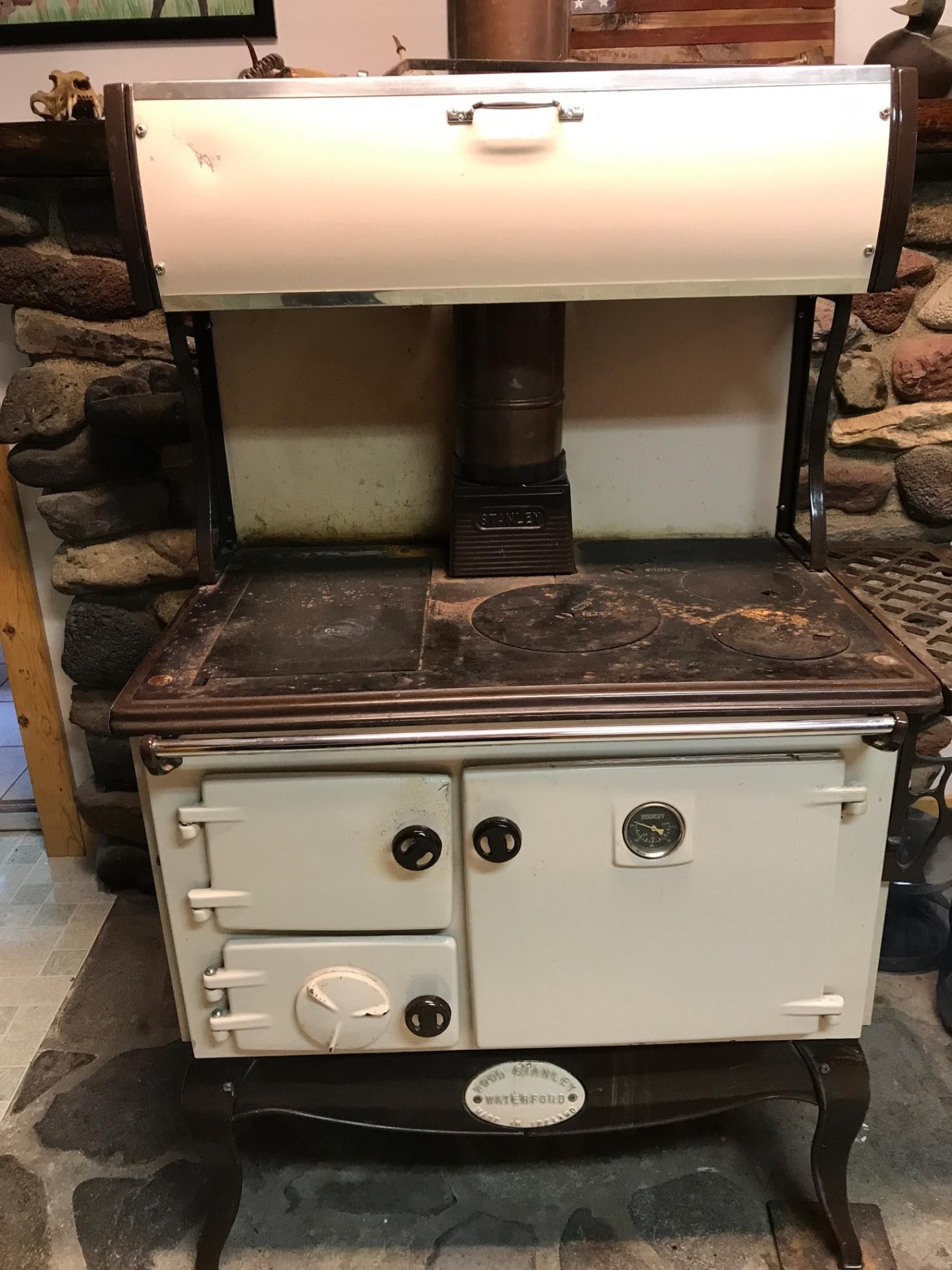 Waterford wood Stanley antique oven