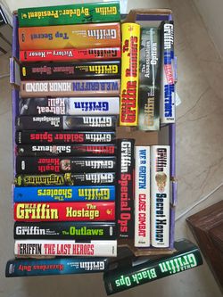 W.E.B. Griffin Books Lot