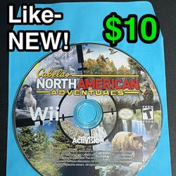 🦌 Like-NEW Cabela’s North American Adventures – Nintendo Wii Game ($10) 🦌