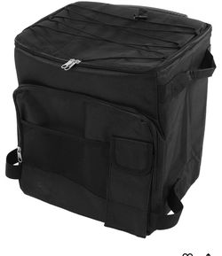43l Roller Cooler, Isolated Cooling Bag with, Portable for Picnic