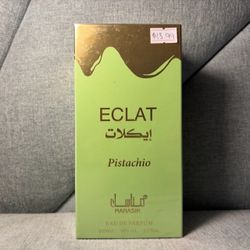 Manasik Eclat Pistachio Eau de Parfum EDP Perfume Spray 3.4oz/100mL
