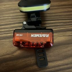 Raveman Bike Computer Front Light and Taillight