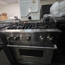 30" VIKING GAS RANGE STAINLESS STEEL 