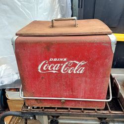 Coca Cola Cooler 1940s