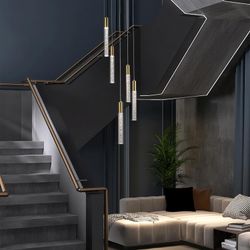 Modern Gold Pendant Light