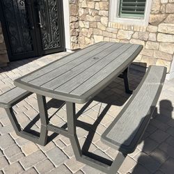 Excellent Outdoor Backyard 6 ft Folding Picnic Table