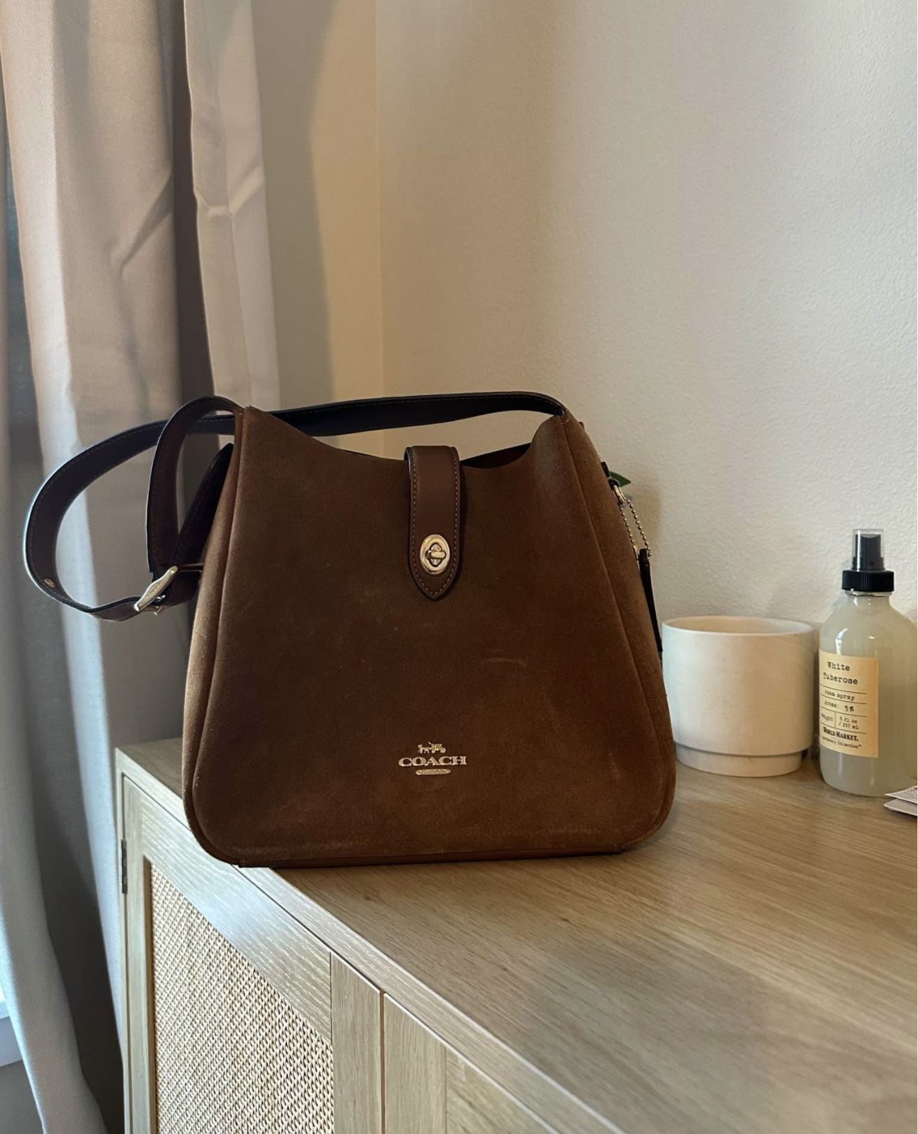 Coach Suede Bag 