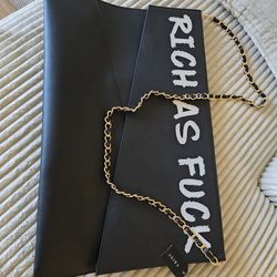 Akira RICH AS F*CK Supersized Clutch *SOLDOUT*