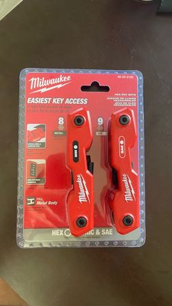Milwaukee Hex Key Set Metric & SAE
