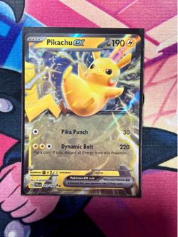 Pikachu ex SV02 Paldea Evolved