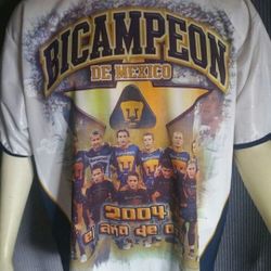 Rare vintage Pumas Championship soccer jersey Men XL