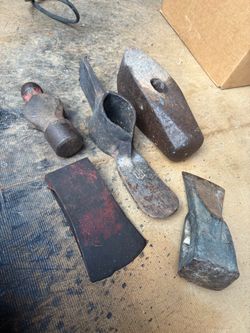 Steel tool items.
