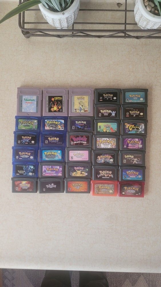Pokemon GBA Games