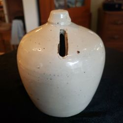 Antique Stoneware Bank