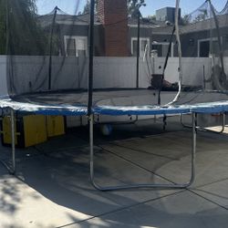 Huge trampoline