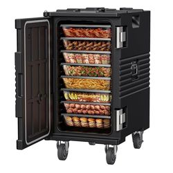 127QT Catering Food Warmers with Swivel Casters