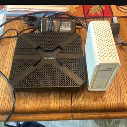 To-link Ac3200 Modem And Arris Router Sb6183