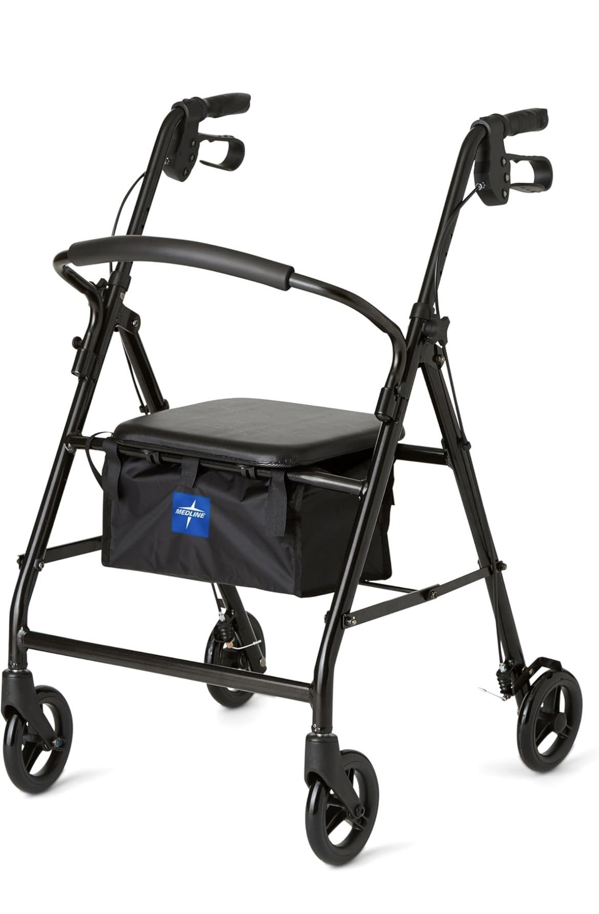 Medline Steel Rollator Walker 