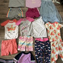 Girls Summer Pajamas Size 6