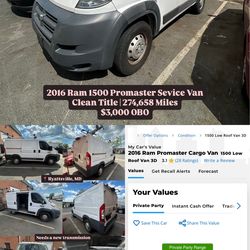 2016 Ram ProMaster1500