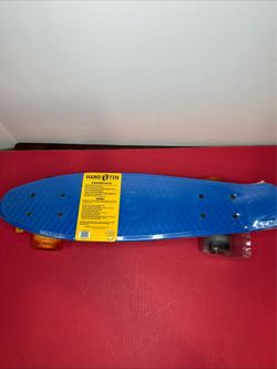 Hang Ten California Original 22” skateboard light up wheels penny board